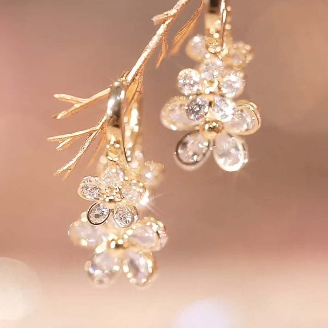 Internet Celebrity Versatile Earrings 925 Silver