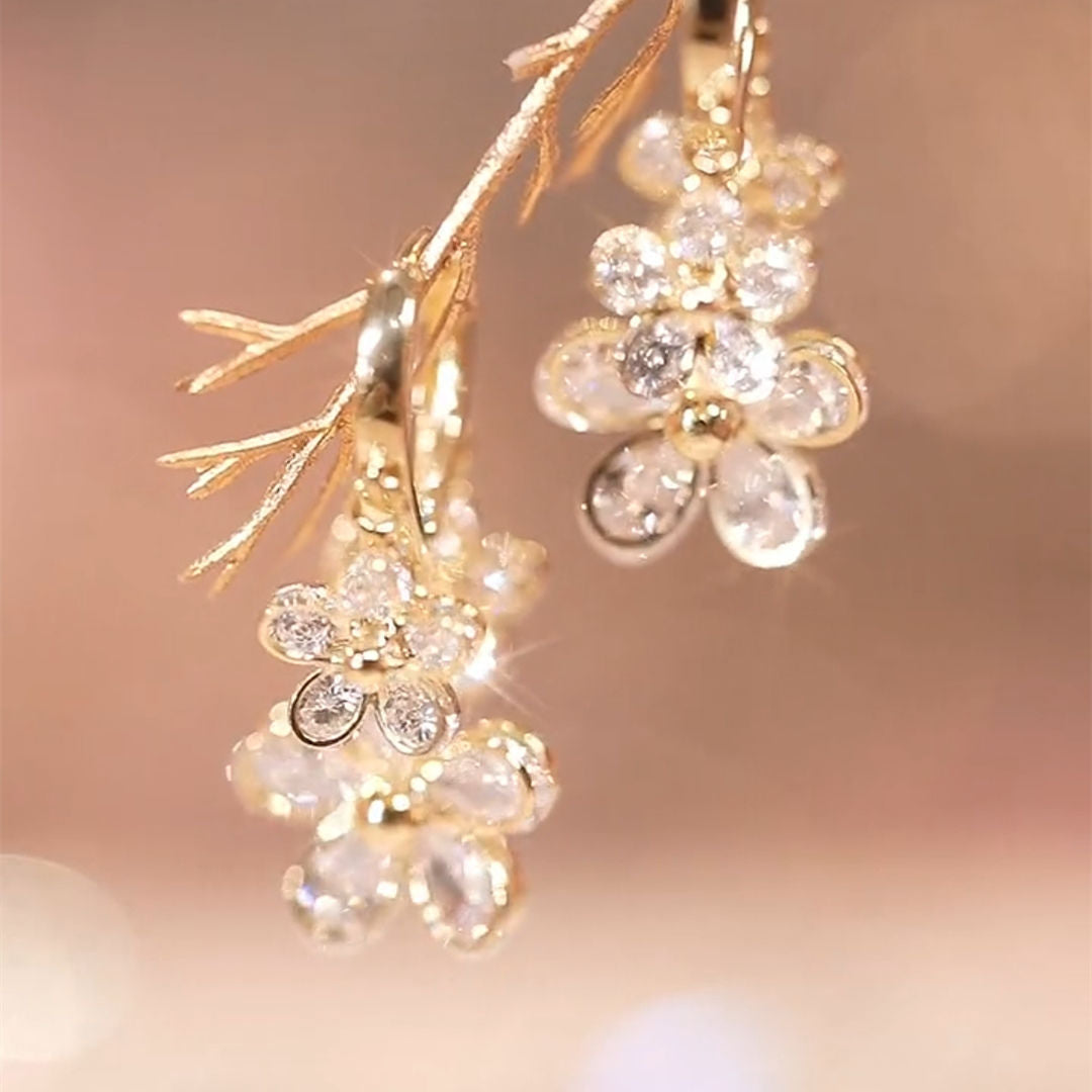 Internet Celebrity Versatile Earrings 925 Silver