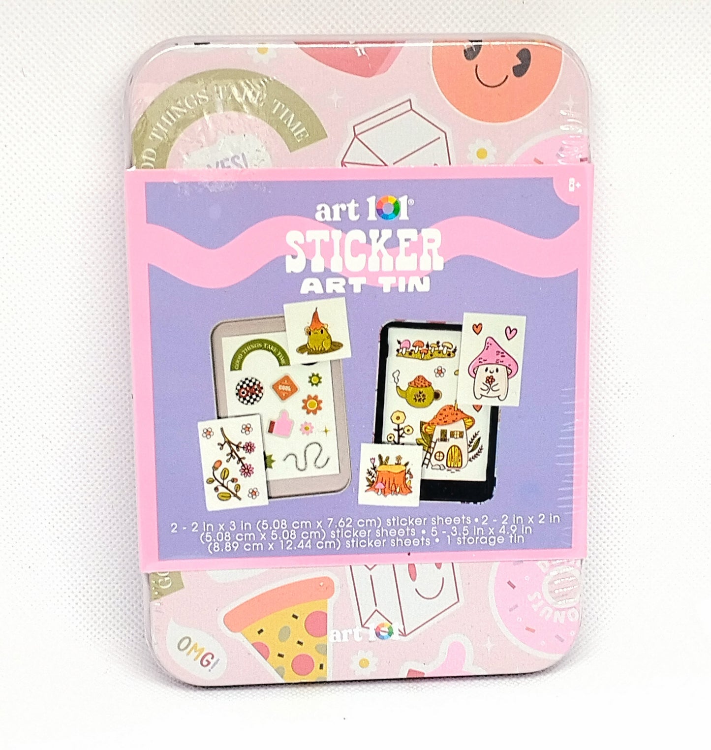 Art 101 Sticker Art Tin