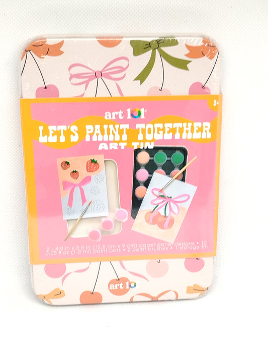Art 101 Paint Art Tin